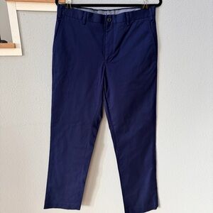 Hart Schaffner Marx Men's Deep Blue Chinos